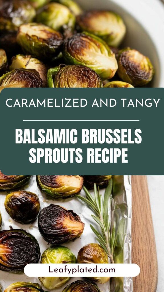 Balsamic Brussels Sprouts recipe