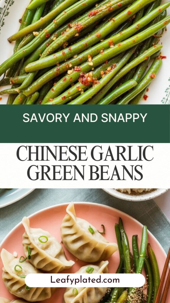 Chinese Garlic Green Beans
