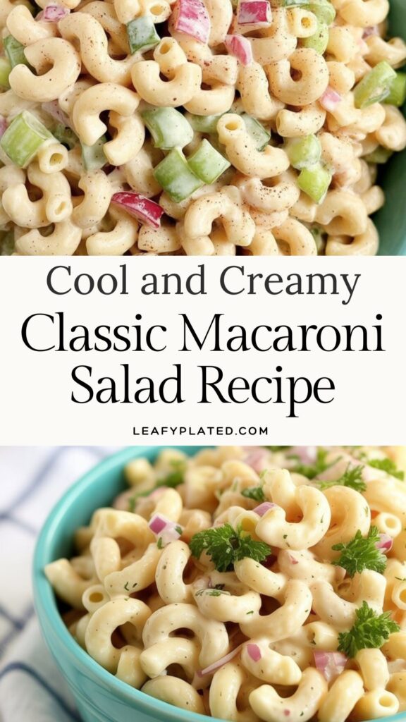 Classic Macaroni Salad recipe