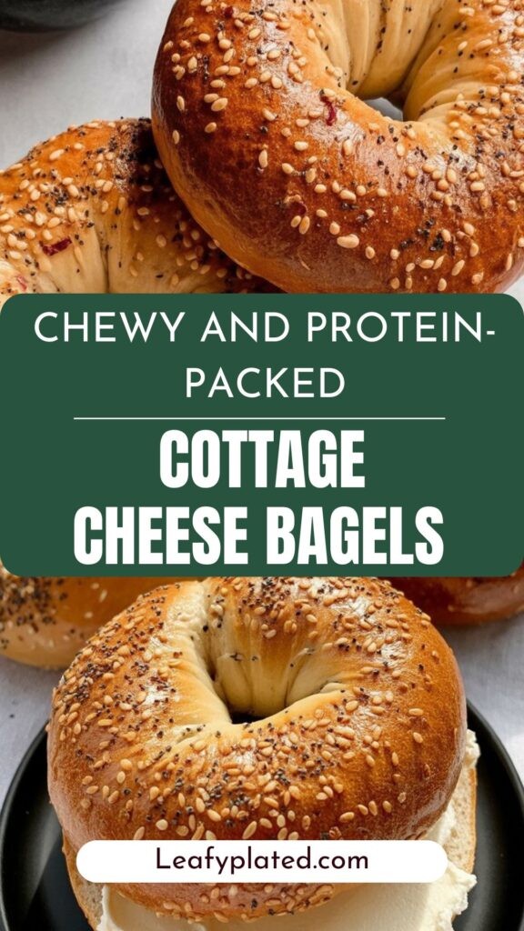 Cottage Cheese Bagels recipe