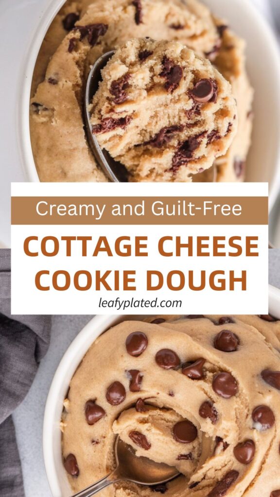 Cottage Cheese Cookie Dough