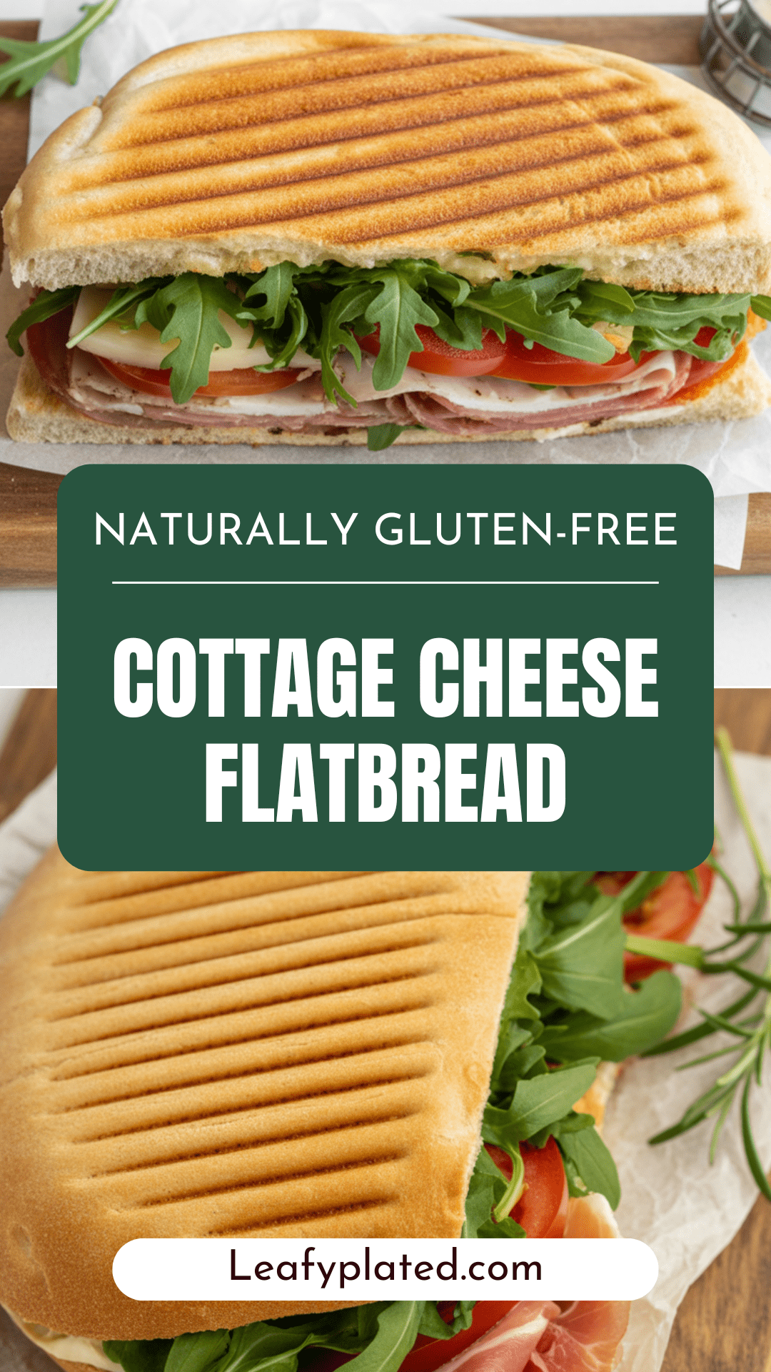 Cottage Cheese Flatbread Cottage Cheese Flatbread