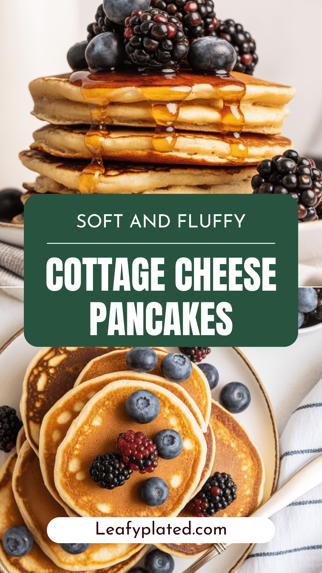 Cottage Cheese Pancakes Cottage Cheese Pancakes