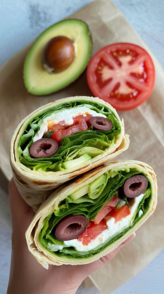 Cottage Cheese Wraps