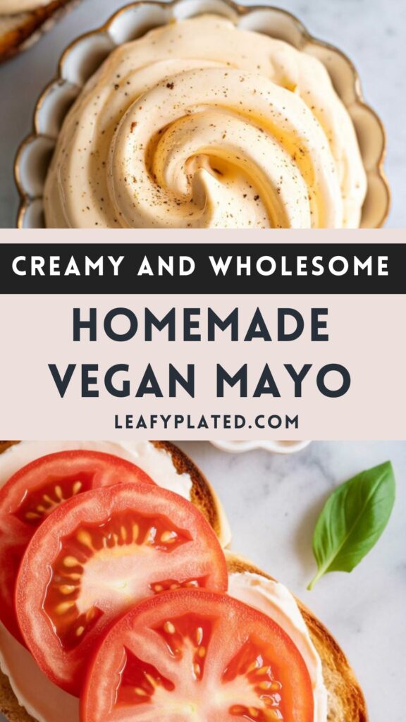 Homemade Vegan Mayo