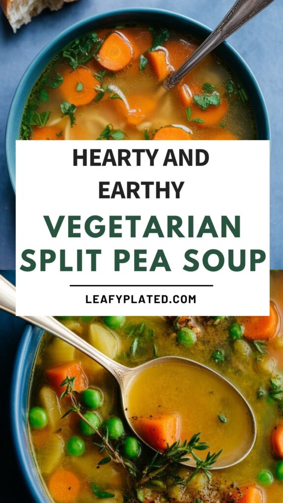 Vegetarian Split Pea Soup
