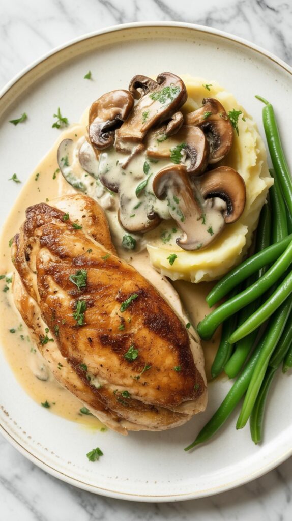 Creamy Mushroom Chicken