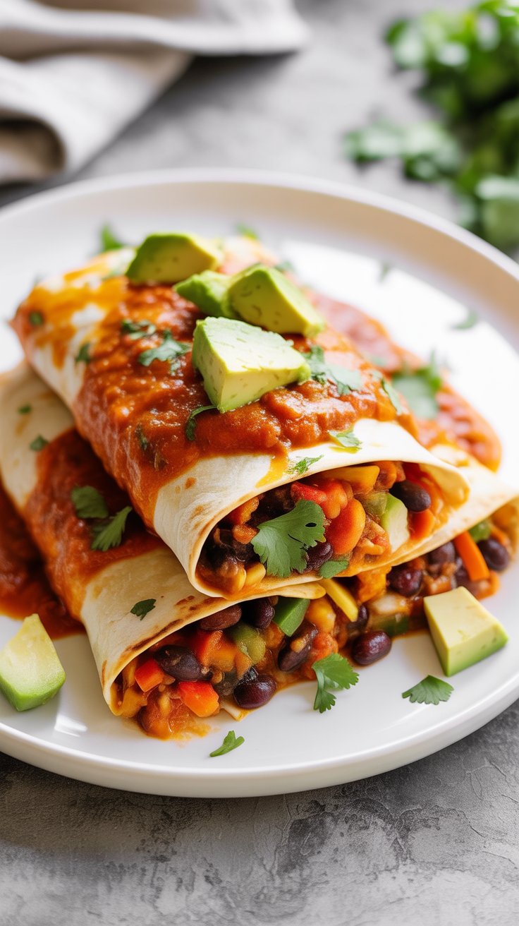 Vegetarian Enchiladas Recipe