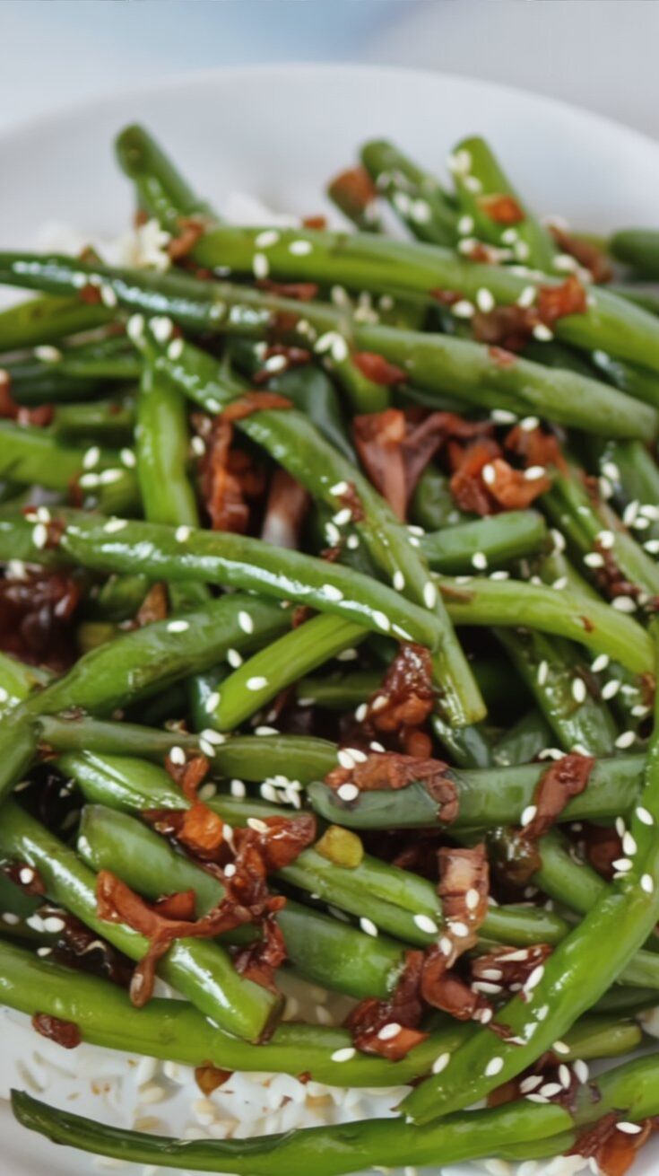 Asian Garlic Green Beans