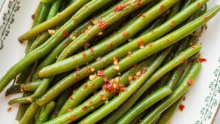 Chinese Garlic Green Beans
