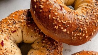 Cottage Cheese Bagels recipe