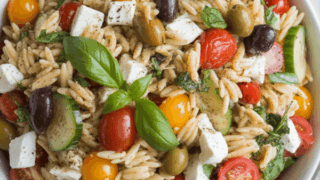 easy Greek Pasta Salad