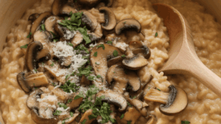 easy Mushroom Risotto