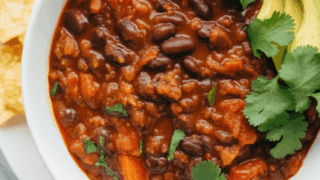 easy Vegetarian Chili