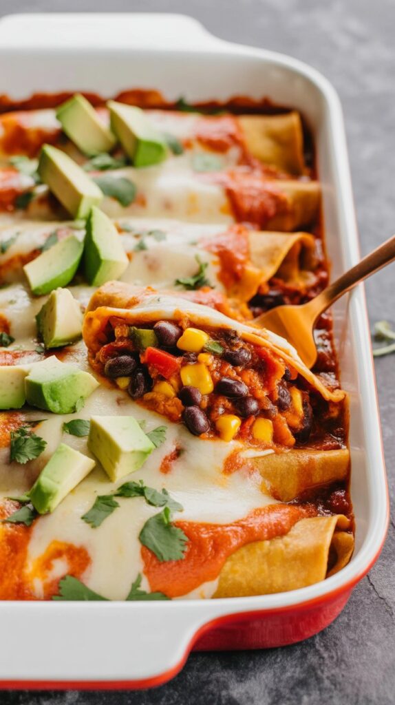 Vegetarian Enchiladas Recipe