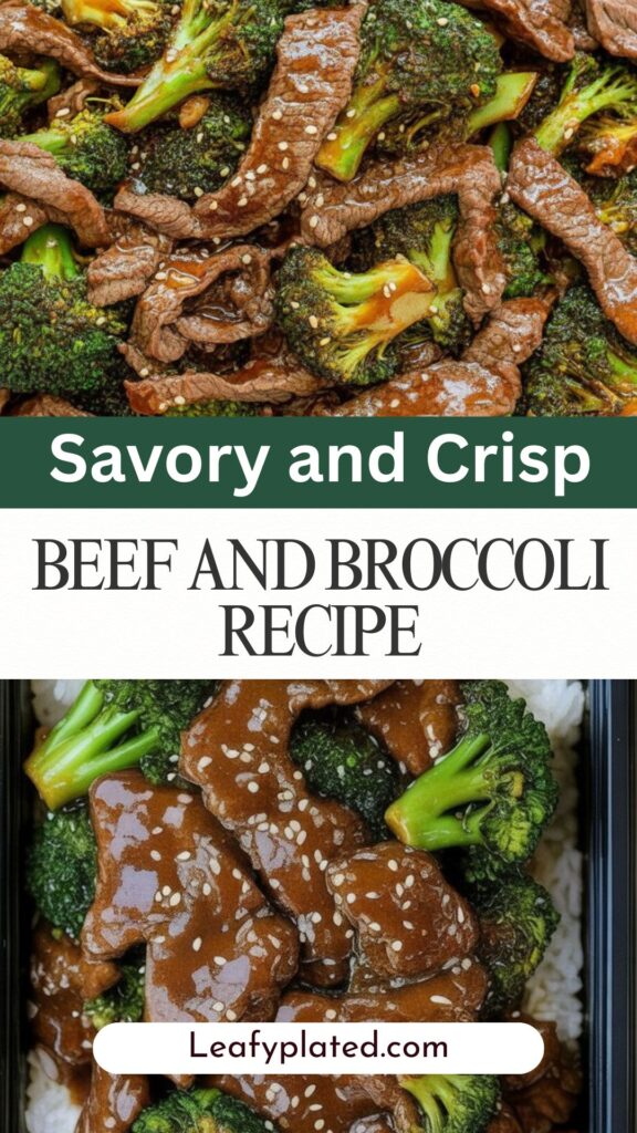 Beef and Broccoli