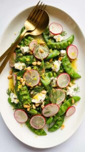 Cold Asparagus Salad with Mustard Vinaigrette easy