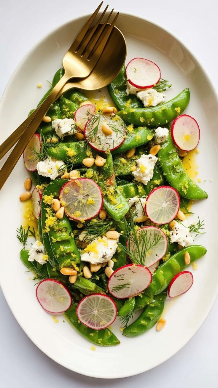 Cold Asparagus Salad with Mustard Vinaigrette easy