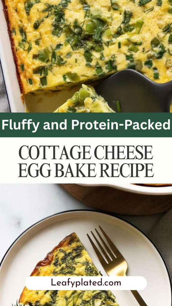 Cottage Cheese Egg Bake