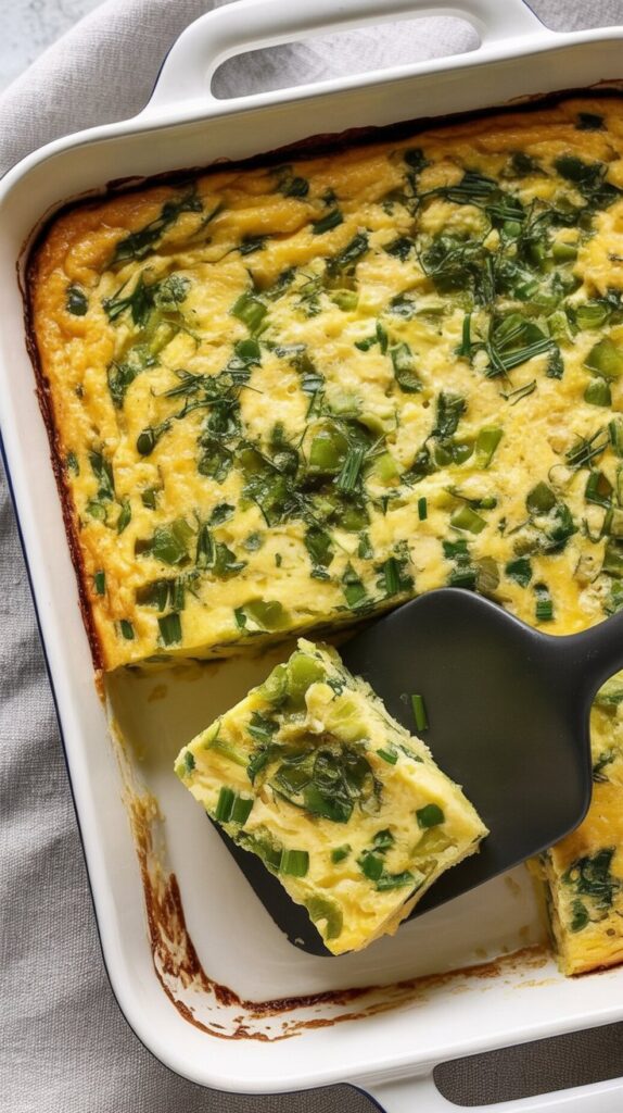Cottage Cheese Egg Bake easy