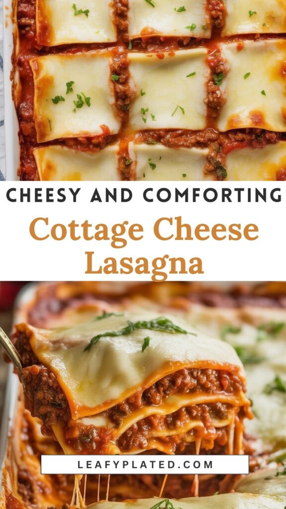 Cottage Cheese Lasagna