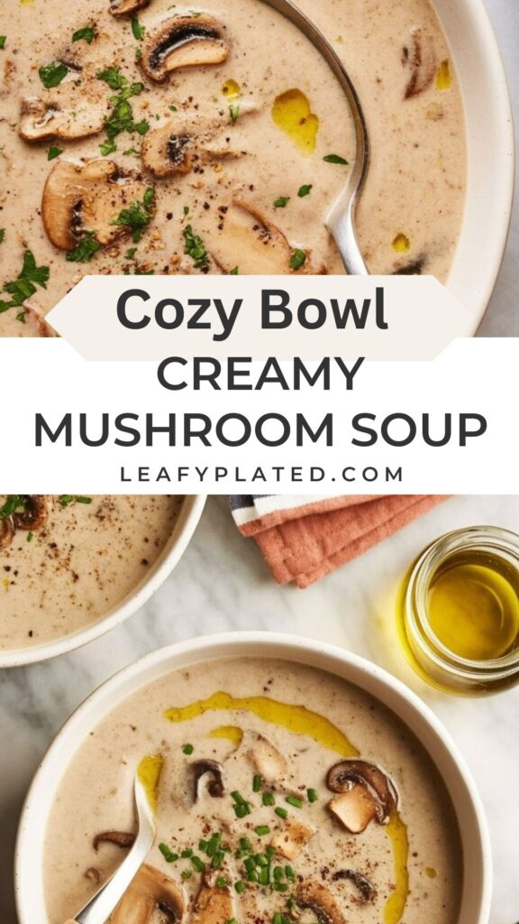 Creamy Mushroom Soup
