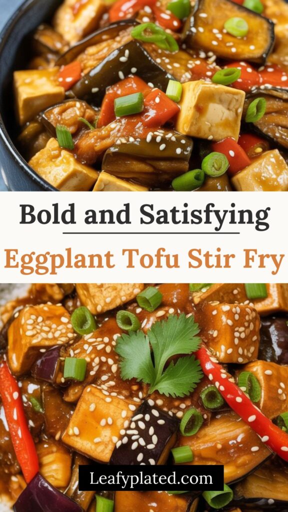 Eggplant Tofu Stir Fry