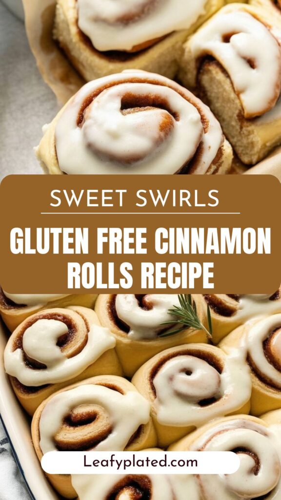 Gluten Free Cinnamon Rolls