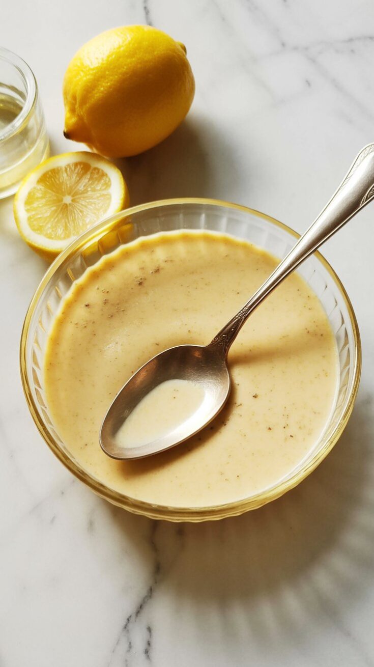 Homemade Caesar Salad Dressing easy