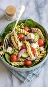 Mediterranean Pasta Salad easy
