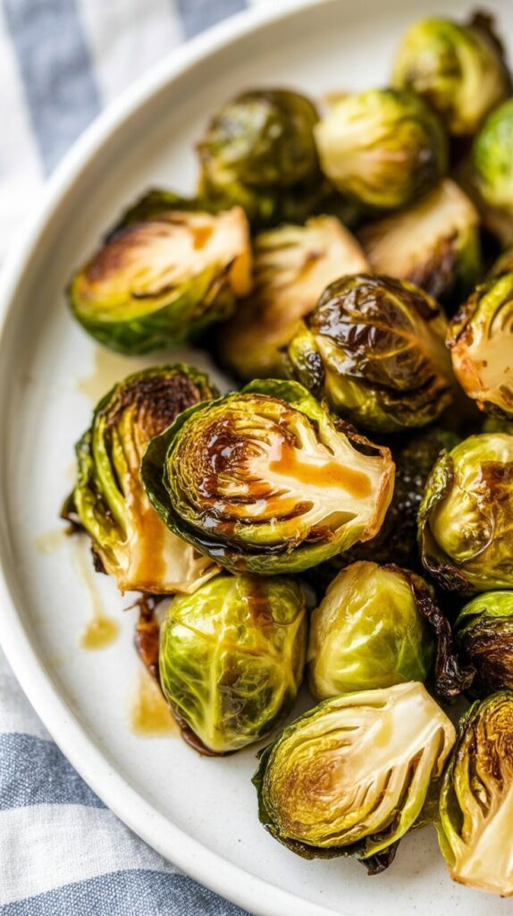 Parmesan Brussel Sprouts easy