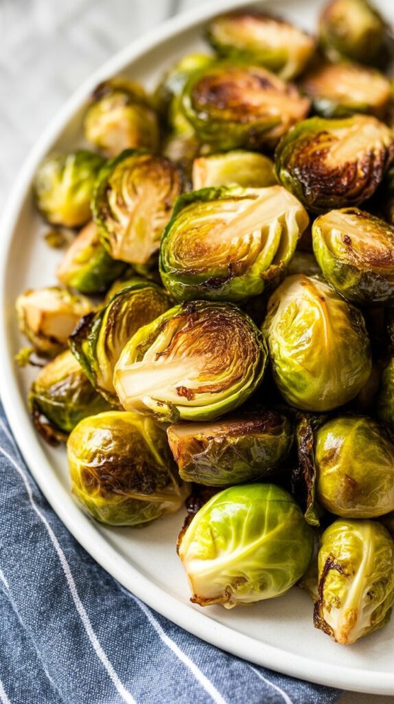 Parmesan Roasted Brussels Sprouts easy