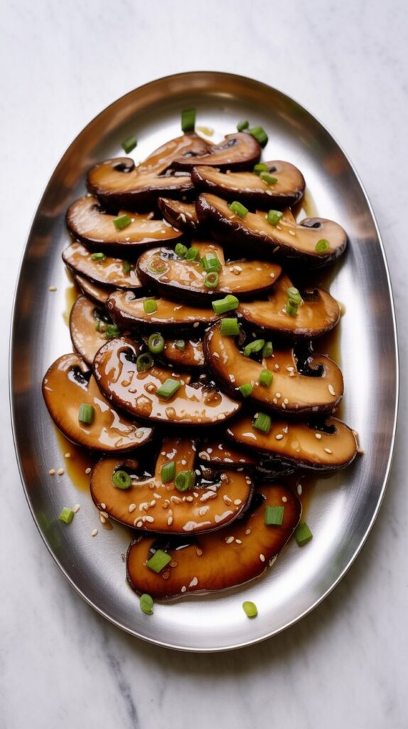 Soy-Glazed Trumpet Mushrooms best